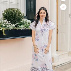 NWT Victoria Dunn Wild Dunes dress in  Little Lavender size Medium